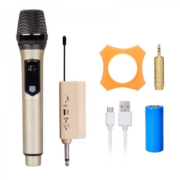 Портативный радиомикрофон DGNOG U-801 Изображение Портативный радиомикрофон DGNOG U-801