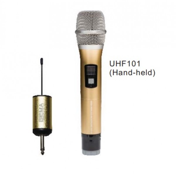 Изображение Радиомикрофон Biema UHF 101 GOLD, GREY