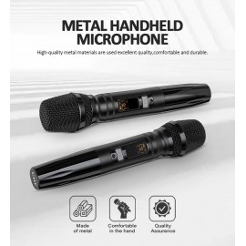 микшерный пульт с двумя радиомикрофонами DGNOG R4PRO S