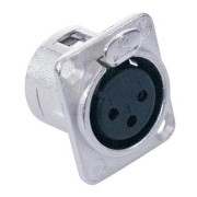 Разъем NEUTRIK XLR mounting socket 3pin NC3FDL-1