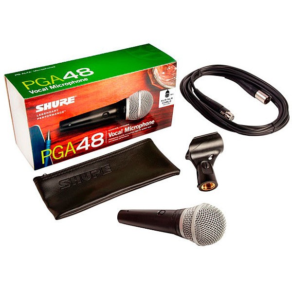 Изображение Динамический микрофон для вокала/караоке Shure PGA48-XLR