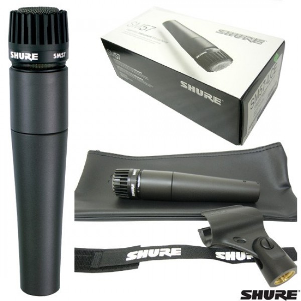 SHURE SM57-LCE - это инструментальный динамический микрофон